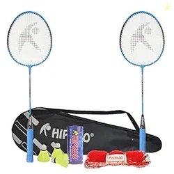 Hipkoo Sports HR 15 Aluminum Badminton Complete Racquets Set | 2 Wide