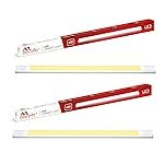 Murphy 1 Feet Led Under Cabinet Lighting, 4W Under Cabinet and Under Counter Lighting, Led Profile Light : Warm White, Pack of 2-Aluminium