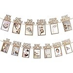 Party Propz 1-12 Month Photo Frame Banner – Set of 1 Photo Banner