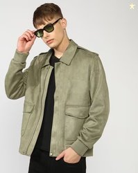GAS Retro Look Suede Jacket