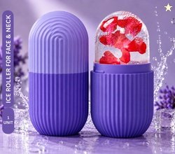 Triffy Reusable Facial Ice Mold Roller for Glowing Skin and Puffi...mo