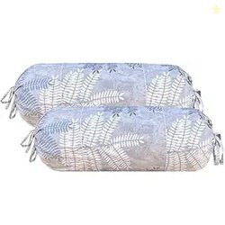 Trance Home Linen 100% Cotton 16x32 inch 200TC Pipe-in Bolster Cover |