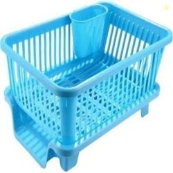 ritura collections Dish Drainer Kitchen Rack 3 in 1 Large Sink Se...mo