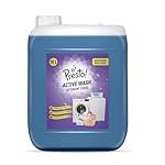 Presto! Active Wash Detergent Liquid | 10 Litre | Tough On Stains | Gentle On Fabrics | Machine And Hand Wash