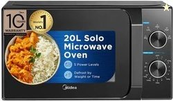 Midea 20 L 5 power levels & Defrost function Solo Microwave Oven