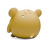 BonKaso Teddy Design Protective Silicone Sleeve Cover for Amazon Echo Pop,Grey