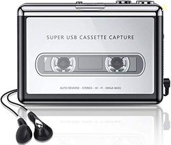 Tobo Cassette Player,Cassette Tape to MP3 Converter, Via USB Portable