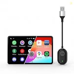 JioCarSync| Wired to Wireless Converter for Apple Carplay & Android Au