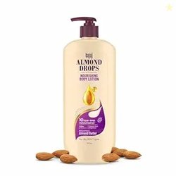 Bajaj Almond Drops Nourishing Body Lotion With Almond Butter | 72 Hr M