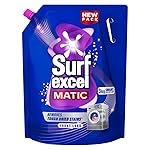 Surf Excel Matic Front Load Liquid Detergent 3kg Refill|| Specially designed to remove Tough Dried Stains, 1st time in Washing Machine