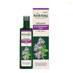 Kesh King Organic Rosemary Oil with Tulsi, ayurvedic hair oil for hair
