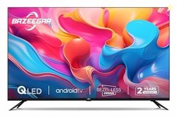 BAZEEGAR 80 cm (32 inches) Glow Series HD Ready Smart QLED Android TV