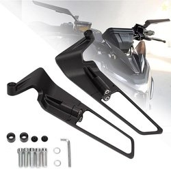 Vagary Manual Rear View Mirror For Bajaj, Suzuki, TVS, Yamaha, He...mo