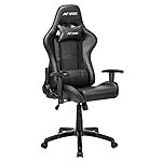 Ant Esports 9077 Ergonomic Gaming Chair, Multifunctional Gaming Chair with Premium PU Leather Upholstery, 2D Armrest, Integrated Neck and Lumbar Support, & 180Â° Recline – Back