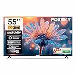 Foxsky 139.7 cm (55 inches) 4K Ultra HD Smart LED TV 55FS-VS (Black)