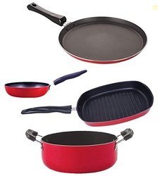 Nirlon Non Stick Coated Heat Resistance Pfoa Free Aluminium Kitchenwar