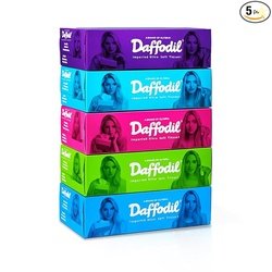 DAFFODIL 2 Ply Facial Tissue Carton Box Car Tissue Pack of 5 (100 Pull