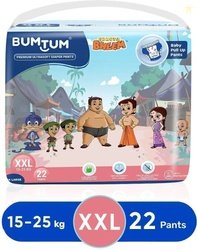 Bumtum Chhota Bheem Premium Baby Pull-Up Diaper Pants with Aloe V...mo