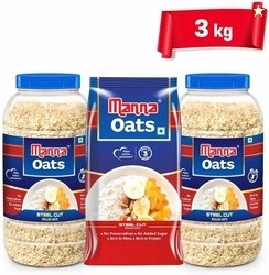 Manna Oats (2Jar+1Pouch) Gluten Free| High Fibre & Protein | Good...mo