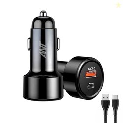 Ant Trigger 10 Dual USB Car Charger 48W, PD 3.0 & Quick Charge Fast Ch