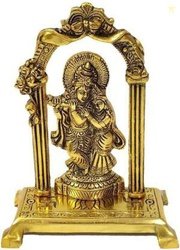 RED DRAGON Brass Radha Krishna statue / Brass Showpiece / Radha K...mo