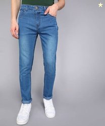 METRONAUT Men Slim Mid Rise Blue Jeans