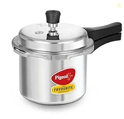Pigeon by Stovekraft Favourite Outer Lid Non Induction Aluminium Press