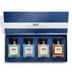 Engage Gift Assorted Luxury Perfume Set for Men 80ml (20ml x 4) |4 Uni