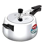 Pigeon Special Pressure Cooker Aluminium Inner Lid Induction Base 5 Litre Capacity – Silver