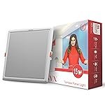 Murphy Trimless Square LED Panel Light â 15W Cool White | Glare-Free, Recessed Ceiling Downlight for Home & Commercial â Pack of 1
