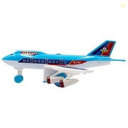 ToyBharat Air Liner Plane toy with multicolour body and friction power