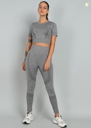 Kobo Women Seamless Training Fitness Tights Leggings (Imported)