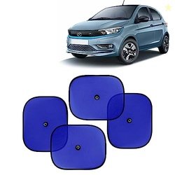 KINGSWAY Car Window Curtain Sticky Sun Shades Compatible with Tata Tia