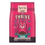 Thrive – Bark Out Loud Real Tuna Fish Dry Cat Food | Antioxidants, Omega, Multivitamins | Yucca for Digestion 1.8 Kg