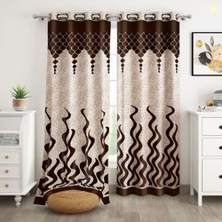 Story@home 215 cm (7 ft) Door Polyester Semi Transparent Curtain ...mo