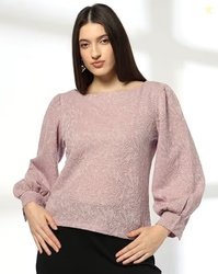 FIG Women Floral Patterned Relaxed Fit Top