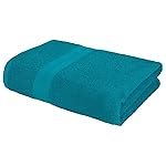 Bath Towel Large Size | 350 GSM Quick Dry Bath Towel | 70 x 140 cm Towel | Teal | 100% Cotton Bath Towels for Men, Women & Kids | Gym Towel | Perfect for Everyday Use