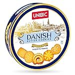 Unibic Danish Butter Cookies â 375g | Rich & Buttery, Baked to Perfection | Cookie Gift Tin | Perfect for Snacking, Gifting & Tea-Time