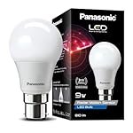 Panasonic 9 Watt Motion Sensor Led B22D Bulb for Home with 3 Mtr Radius Sensor Area, Auto Off After 15 Sec, 1 Yr Warranty