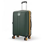 Safari Medium Polycarbonate Spinner Thorium Neo 8 Wheels 66Cm Size Check-in Trolley Bag, Hard Case, 360Âº Wheeling Luggage for Men & Women, Travel Bag, Suitcase for Travel, Dusk Green