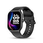 PunnkFunnk NeoLux 1.96â HD Display Smartwatch for Men & Women 2025 with 110+ Sports Modes, Heart Rate, Sleep Monitor IP68 Waterproof, Answer/Make Calls for Android & iOS (Black, NeoLux)