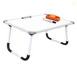 YAJNAS Writable Whiteboard & Laptop Table | Portable Study Desk & Lap
