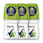 Rexona Matcha Tea & Vanilla Antiperspirant Roll-On | for Women | 72H Odour Protection | Limited Edition Pack – ICC Womenâs Cricket World Cup India 2025 |50 ML (Pack of 3)