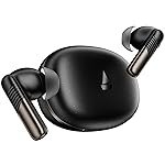 Boat Airdopes Prime 412, 4Mics AI-ENx Tech, 50 Hrs Battery, Multipoint Connectivity,Fast Charge, App Support, Bluetooth Earbuds, TWS Ear Buds Wireless Earphones with mic (Midnight Black)