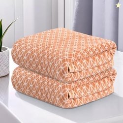 Kuber Industries 2 Pcs Microfibre 24x48 Inch Men and Women Bath Towel