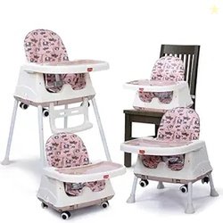 LuvLap High Chair for Baby/Kids, Toddler Feeding Booster Seat with Whe