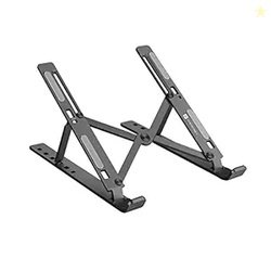 Portronics My Buddy K Portable Laptop Stand with Adjustable Height, Fo