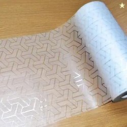 CVANU Vinyl Frosted Window Film Sticker 24 x 60 Inches