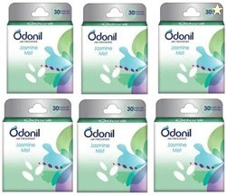 Odonil JASMINE FRESH Car Freshener Blocks Jasmine Fresh (6 x 50 g...mo