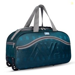 M MEDLER Rio Duffle Bag | Waterproof Strolley Duffle Bag | 2 Wheel Duf